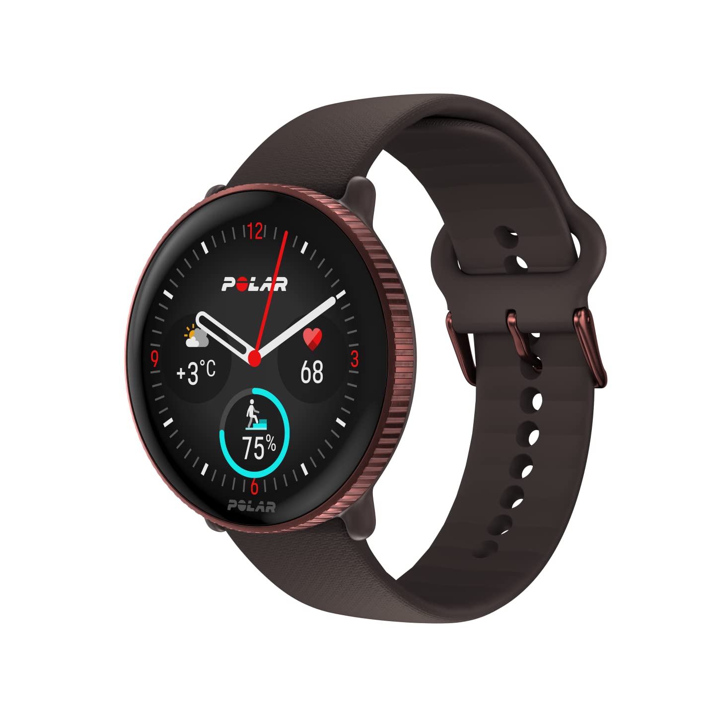 Polar Ignite 3 Fitness Smartwatch with GPS, AMOLED Display, 24/7 Heart Rate & Sleep Tracker, Personalized Workouts - Perfect for Running, Cycling & Daily Health Monitoring