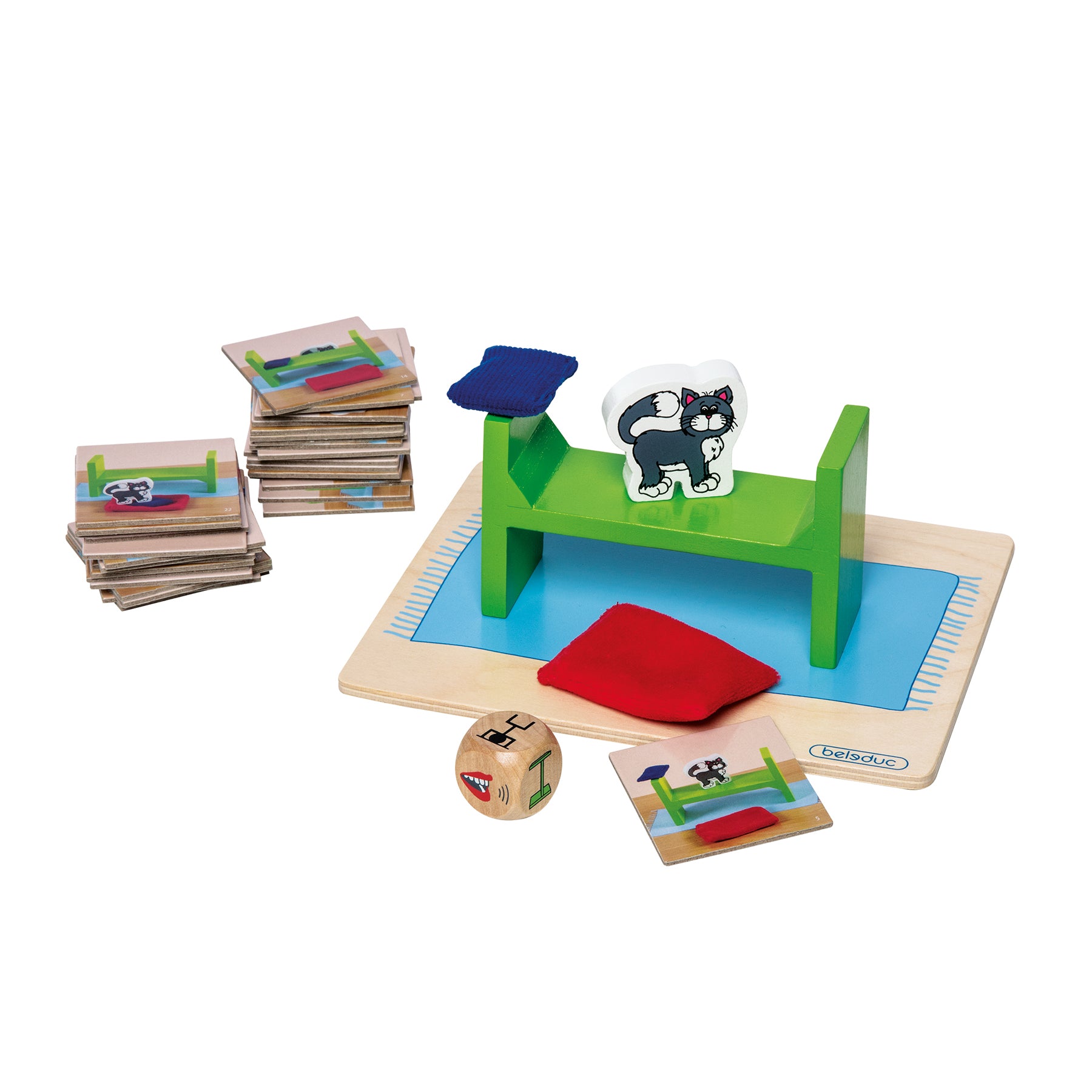 Beleduc Find Monty Memory Board Game for Kids - Fun Educational Matching Game for Preschool Learning & Family Game Night
