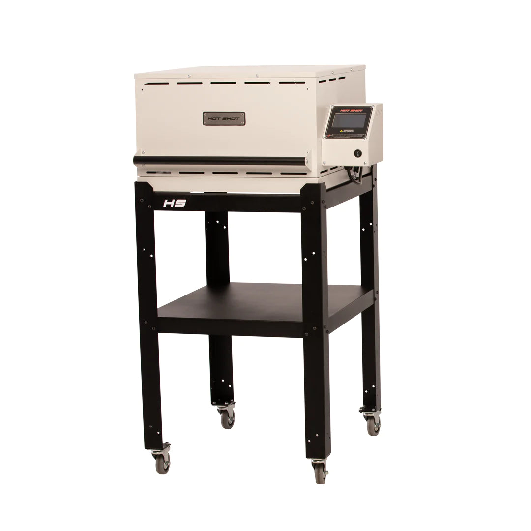 Hot Shot Clam Shell Glass Kiln HS 16G - Professional Glass Fusing Kiln for Jewelry, Art & DIY Projects - Perfect for Beads, Pendants & Small Glass Creations