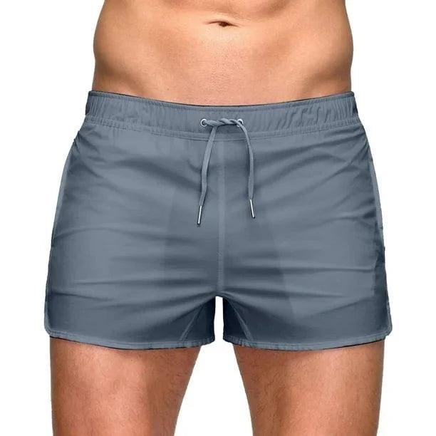 Premium Gray Hoochie Daddy Shorts for Men - Comfortable & Stylish Swimwear for Beach, Pool, and Summer Outdoor Activities