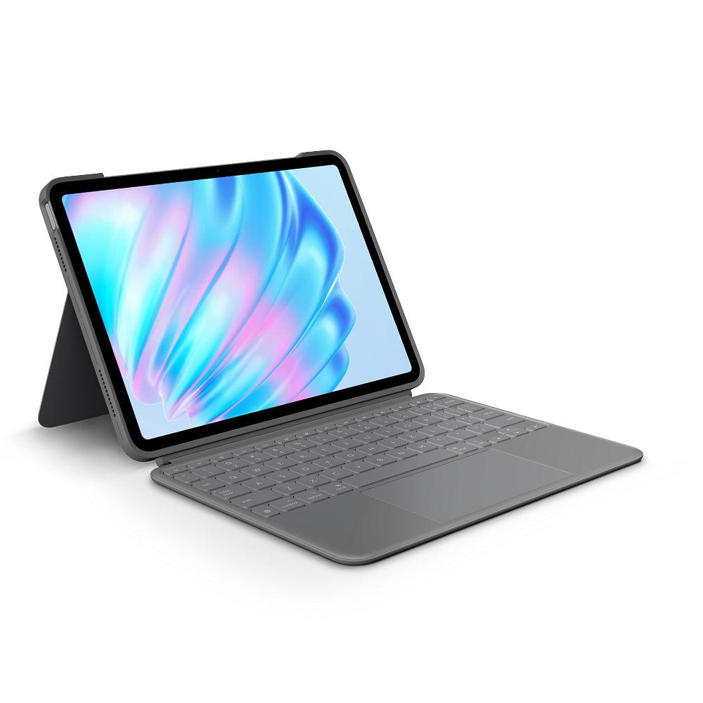 Logitech Combo Touch Keyboard Case for iPad Air 11-inch 5th & 6th Gen (M2) - Business Edition | Protective Cover with Backlit Keys for Work & Productivity