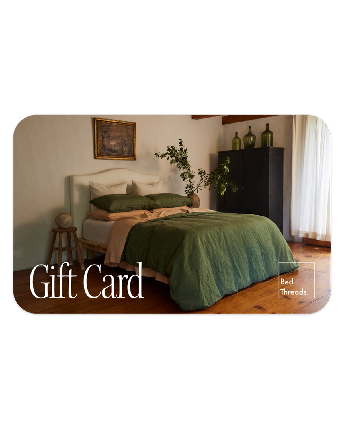 Bed Threads Digital Gift Card - Perfect for Holidays, Birthdays & Special Occasions | Luxury Bedding & Home Decor