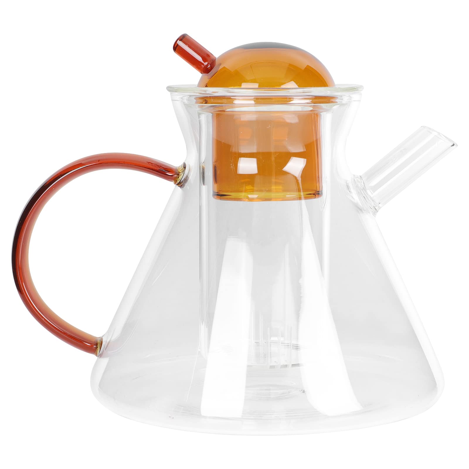 Cabilock Heat-Resistant Teapot - Stainless Steel Boiling Kettle for Coffee, Tea & Herbal Infusions - Perfect for Home, Office & Gongfu Tea Ceremony