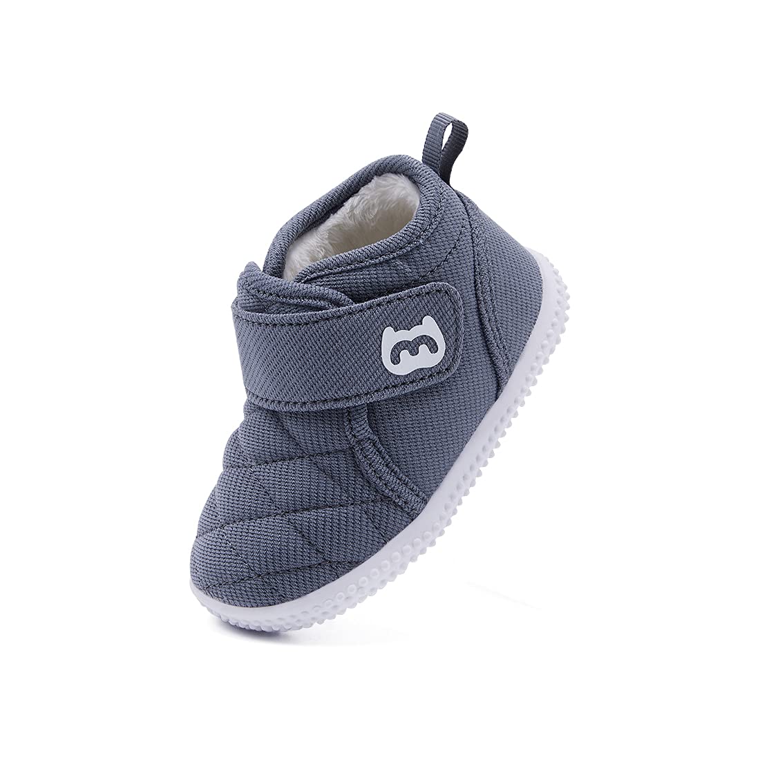 BMCiTYBM Baby Sneakers for Boys & Girls - Warm Winter Non-Slip First Walkers (6-24 Months) | Perfect for Indoor Play, Outdoor Adventures & First Steps