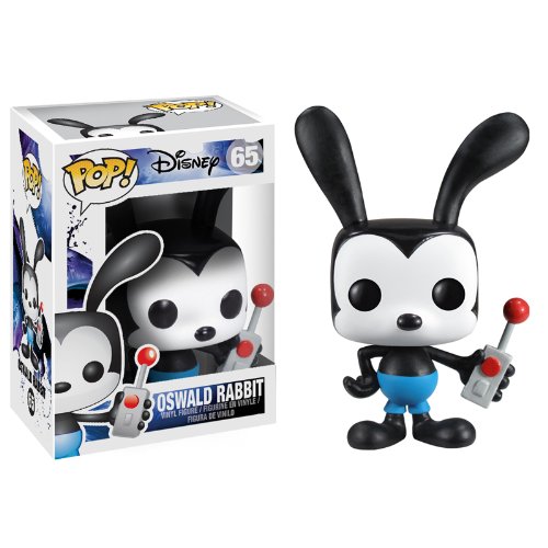 Funko POP Disney: Epic Mickey Oswald Figure - Collectible Vinyl Toy for Disney Fans - Perfect for Display, Gifts, and Disney Themed Decor