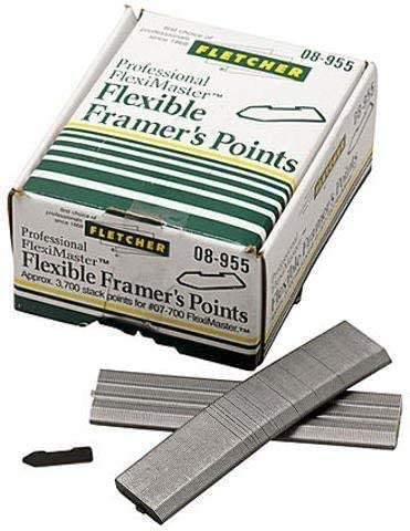 FlexiMaster Professional Picture Frame Point Driver with 1000 Points - Heavy Duty Framing Tool for Art, Photos, and Canvas - Perfect for DIY Home Decor and Professional Framing Studios
