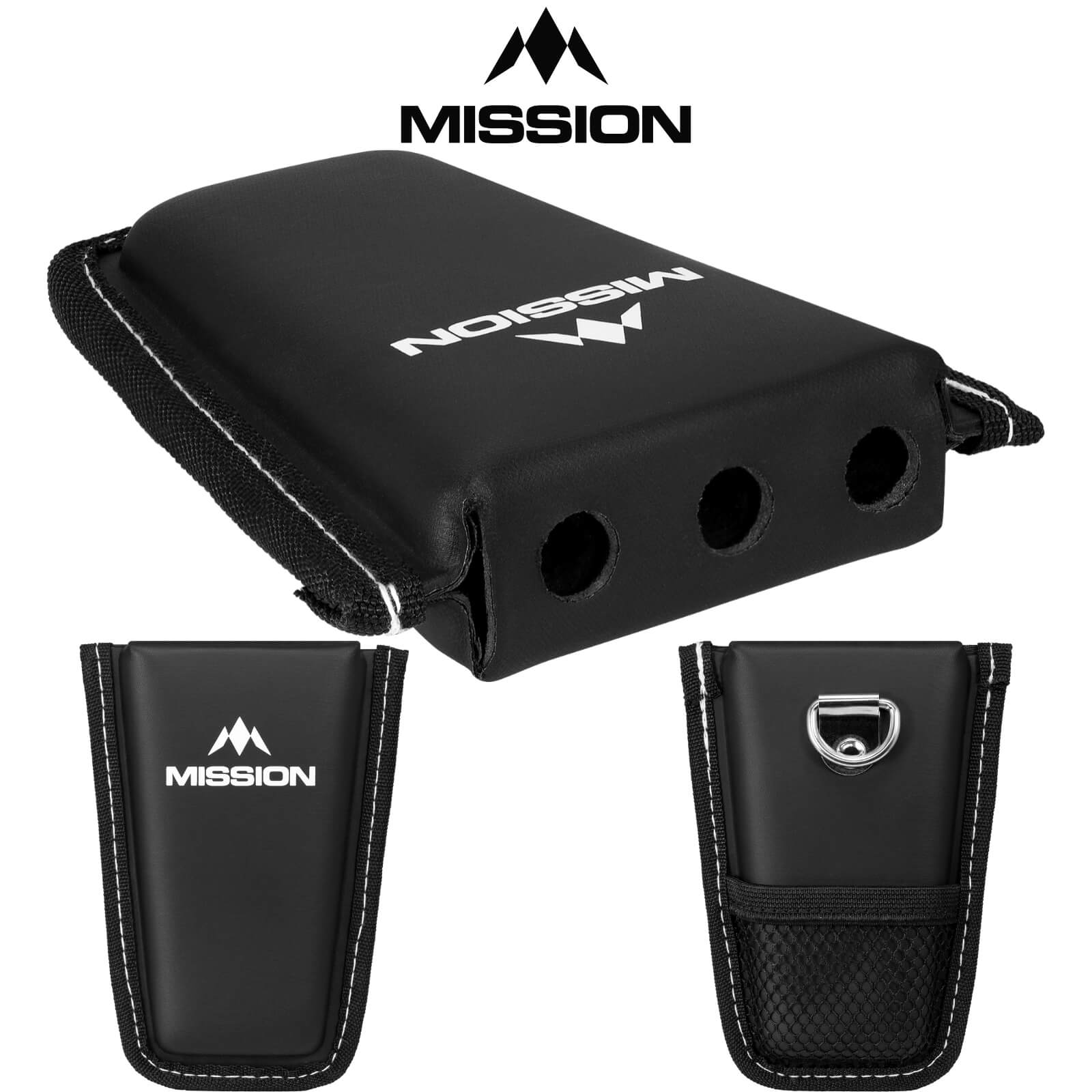 Mission POD Darts Case - Professional Dart Holder for Steel Tip & Soft Tip Darts - Compact & Portable Dart Storage for Home, Bar, or Tournament Use