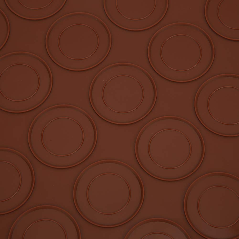 Non-Stick Silicone Macaron Baking Mats - 48 Grids for Perfect Macarons, Cookies & Pastries - Ideal for Home Bakers & Professional Cake Shops - Great for French Macaron Making, Cookie Decorating & Bakery-Style Desserts