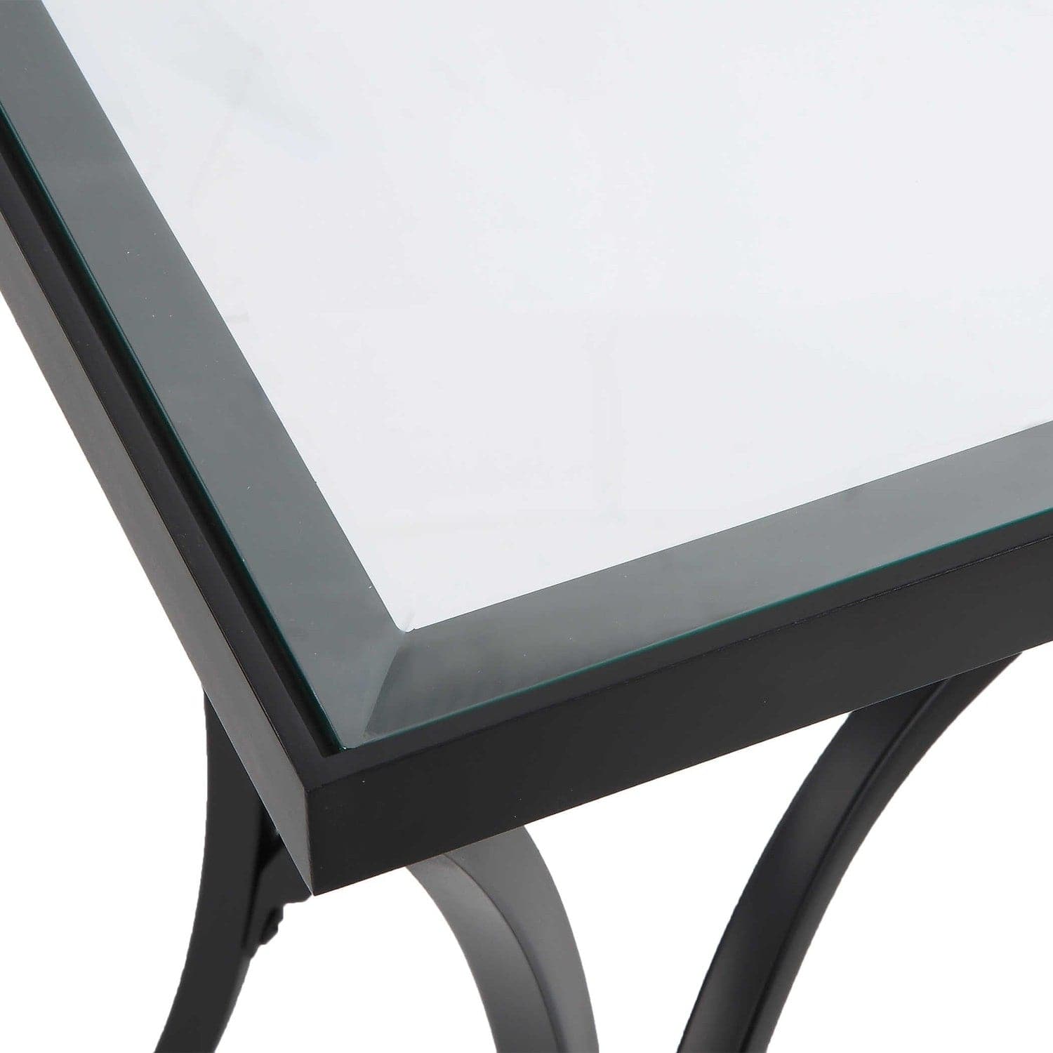 Alayna Gold End Table - Modern Nightstand with Storage Shelf for Living Room, Bedroom, or Office - Stylish Accent Table for Small Spaces