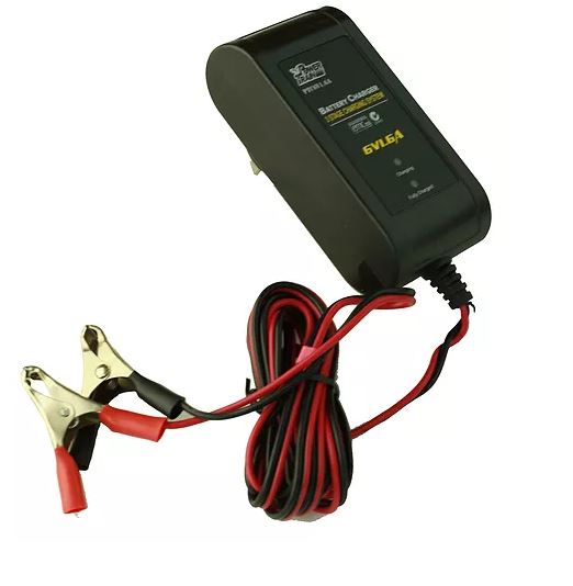 6V 1.6A 3-Stage Smart Battery Charger for Motorcycle, ATV, Lawn Mower - Automatic Maintenance & Trickle Charge Mode