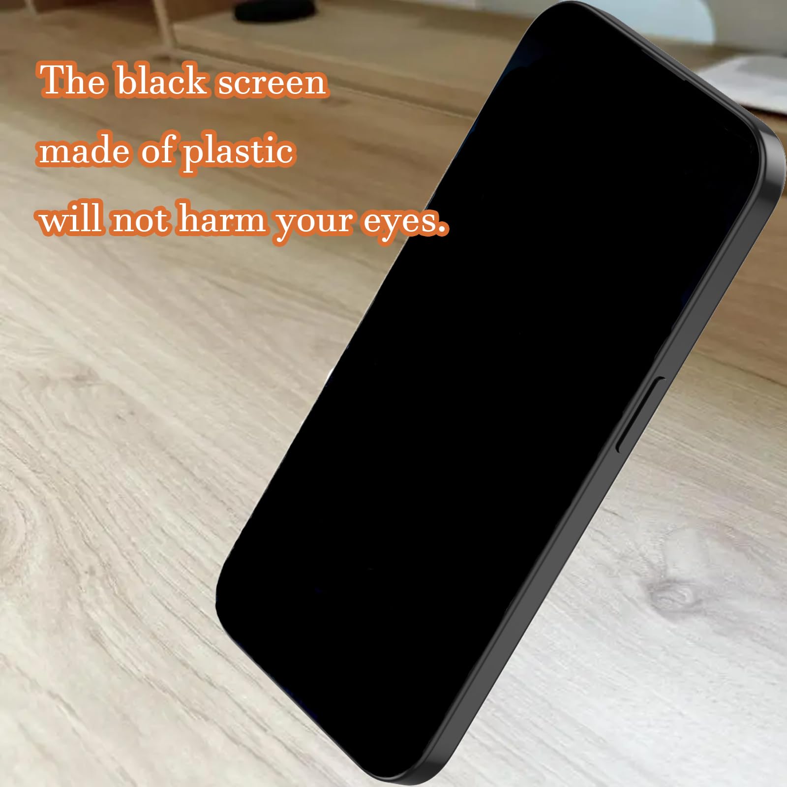 Fake iPhone 15 Pro Dummy Phone - Non-Working Display Model for Kids Play, Prank Props & Store Displays - Realistic Replica Smartphone (Black) - Perfect for Pranks, Retail Displays, Photography Props & Movie Sets
