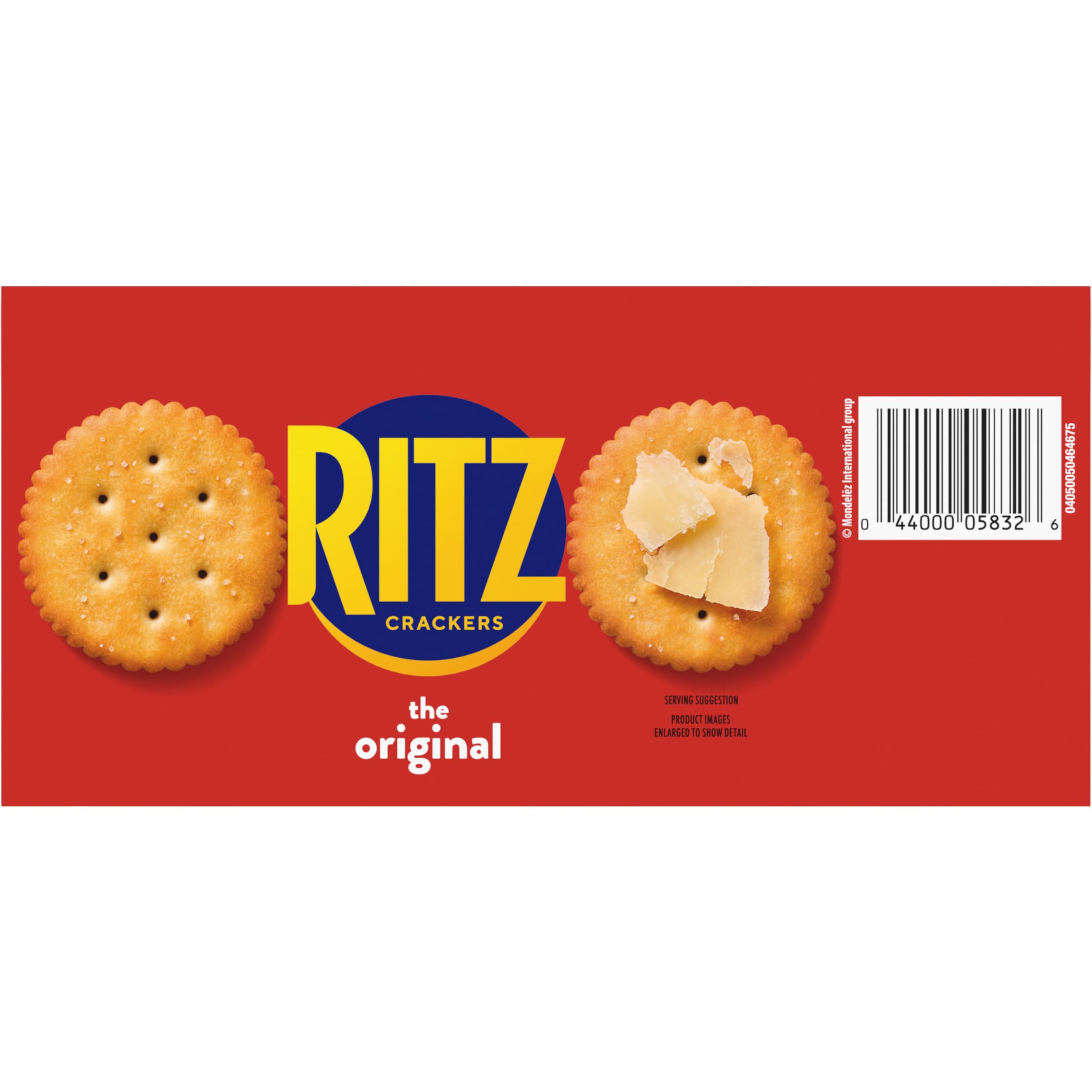 RITZ Original Crackers - Family Pack (6-27.4 oz) | Bulk Snacks for Kids & Adults | Perfect for School Lunches, Office Snacks & Party Platters | Delicious Buttery Flavor | Crunchy Baked Crackers