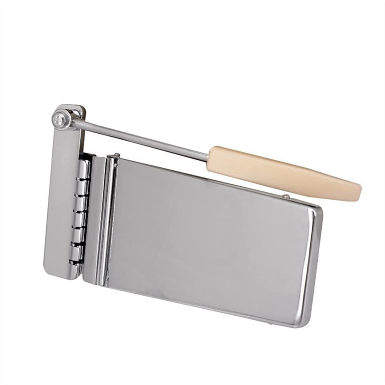 Silver Hollowbody Bass Guitar Tremolo Bridge Tailpiece for LP SG Electric Guitar Parts - Perfect for Rock, Jazz & Blues Performances