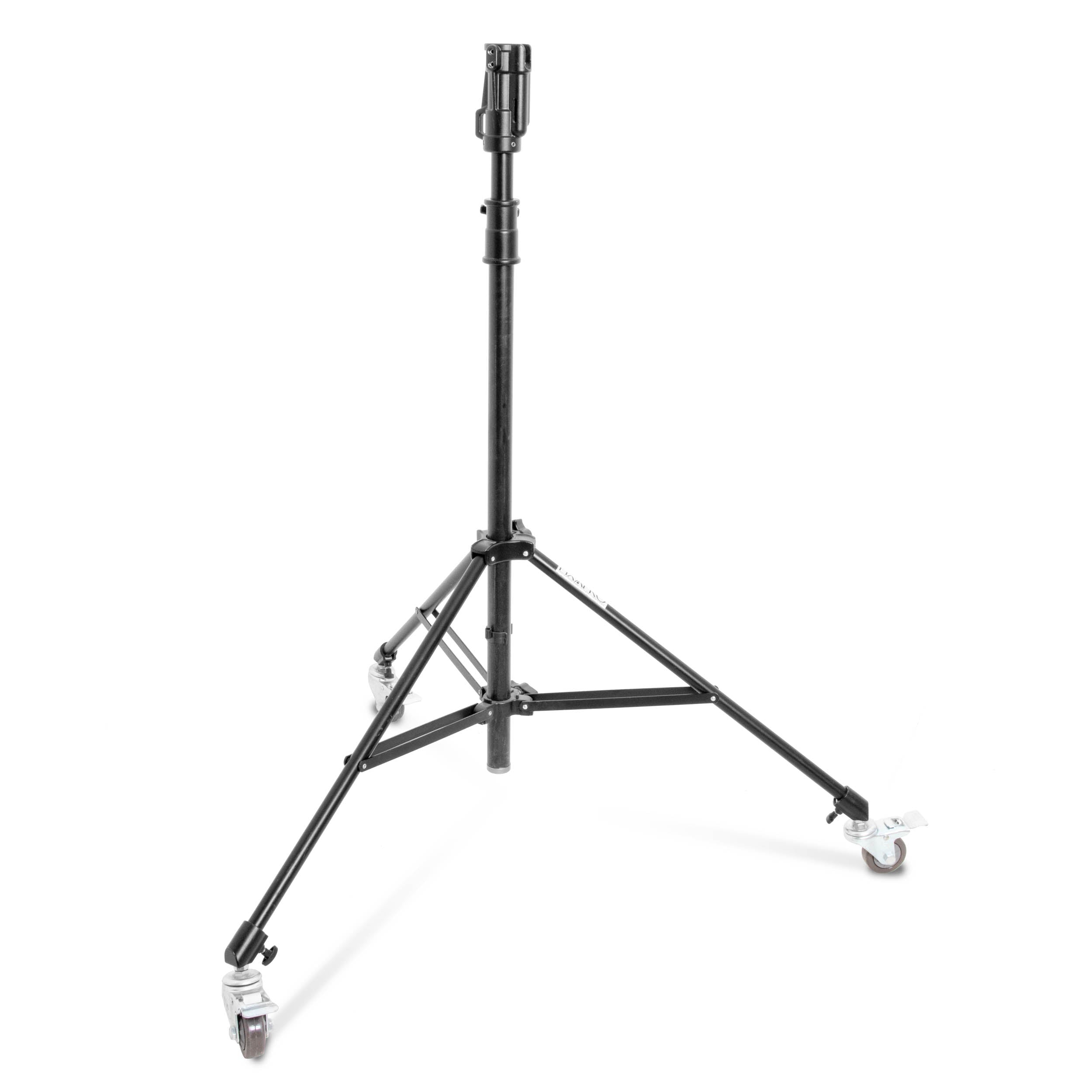 Heavy Duty Wheeled Golf Bag Stand - 1 1/8 Junior Pin Connection (Stand Only) | Portable Golf Cart for Junior Clubs | Perfect for Driving Range & Course Practice