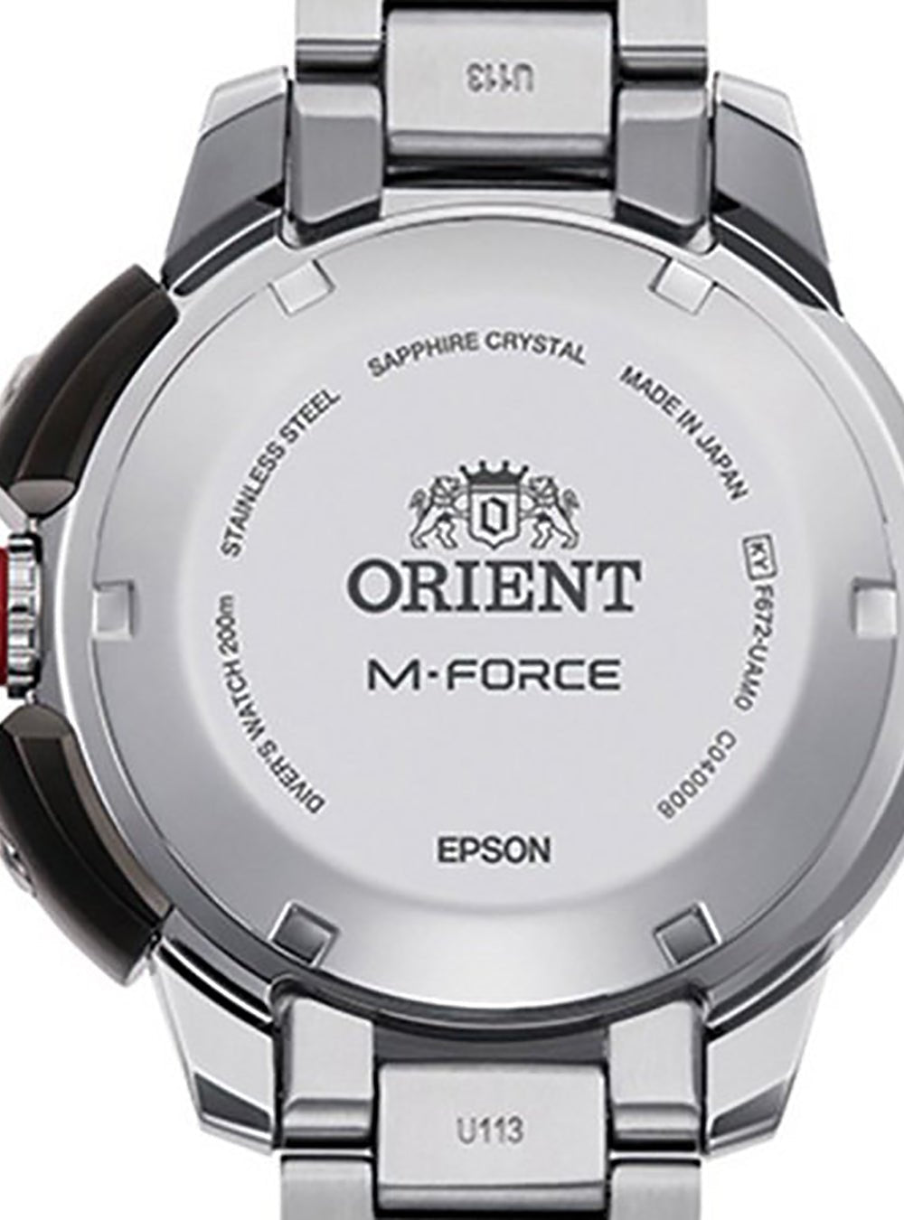 Orient M Force Sports 70th Anniversary Automatic Watch RN AC0L03B - Made in Japan JDM - Perfect for Collectors, Sports Enthusiasts & Everyday Wear