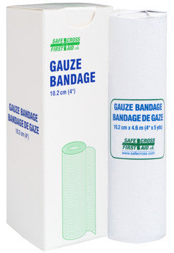 Sterile Gauze Bandage Roll 10.2cm x 4.6m (4