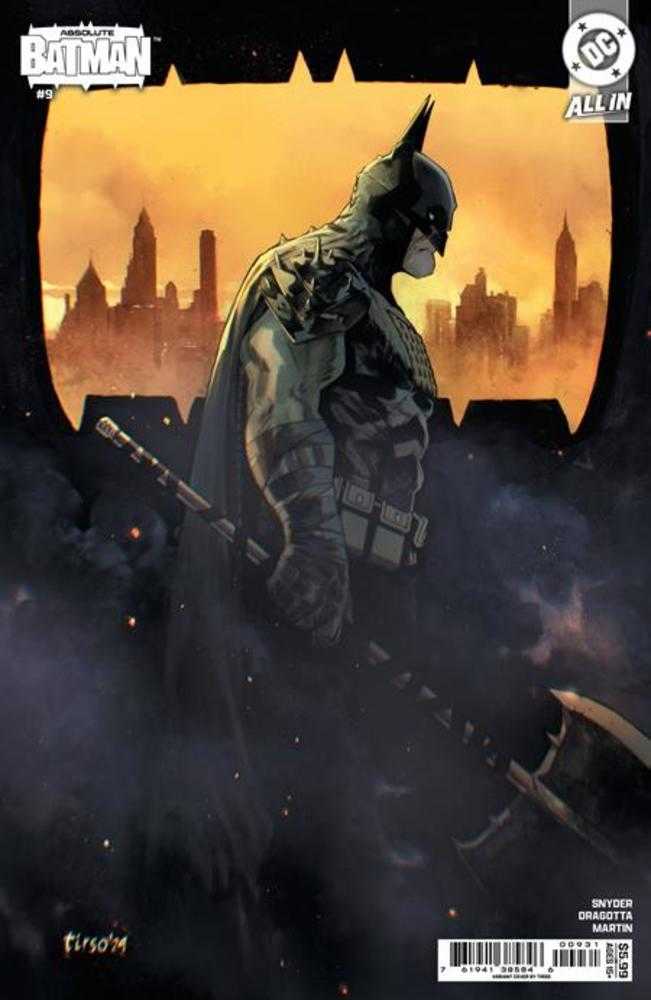 Absolute Batman #9 Cover C Tirso Cons Card Stock Variant - Limited Edition Comic Book for Collectors & Fans - Perfect for Display, Gifts & Comic Conventions
