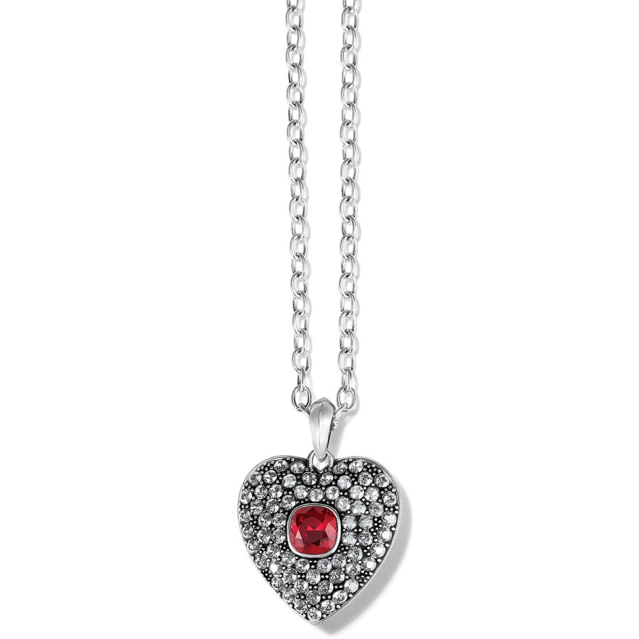 Adela Heart Pendant Convertible Necklace for Women - 18K Gold Plated Stainless Steel, Gift for Her, Valentine's Day, Anniversary, Birthday - Perfect for Date Night, Wedding, Party