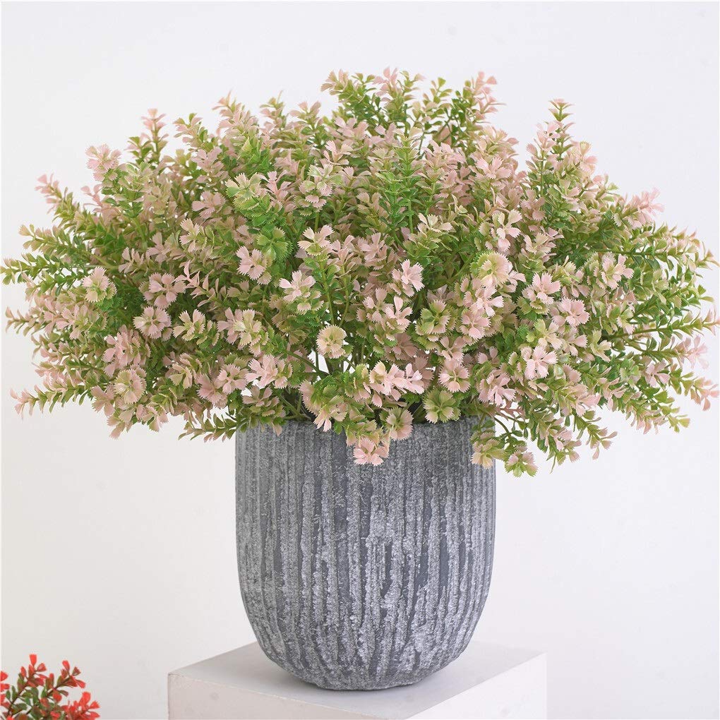 Lucky Four-Leaf Clover Artificial Plant - Home Office Decor, Wedding Party Centerpiece, Fake Clover Plant for Good Luck Charm (Green) - Perfect for Desk Decor, Gift Giving & Feng Shui Arrangements