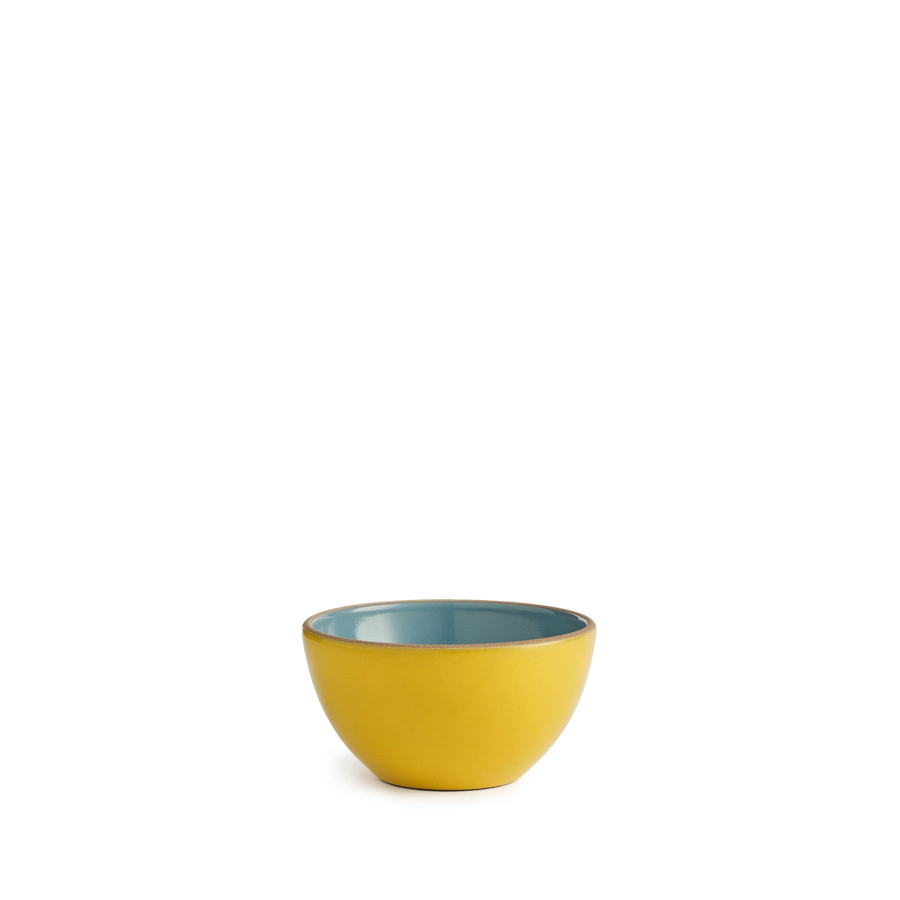 Wave Gloss/Zest Yellow Kids Dessert Bowl - Fun & Durable Plastic Snack Bowl for Children's Parties, School Lunches & Ice Cream Treats