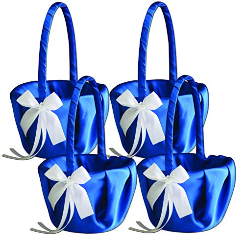 Royal Blue and White