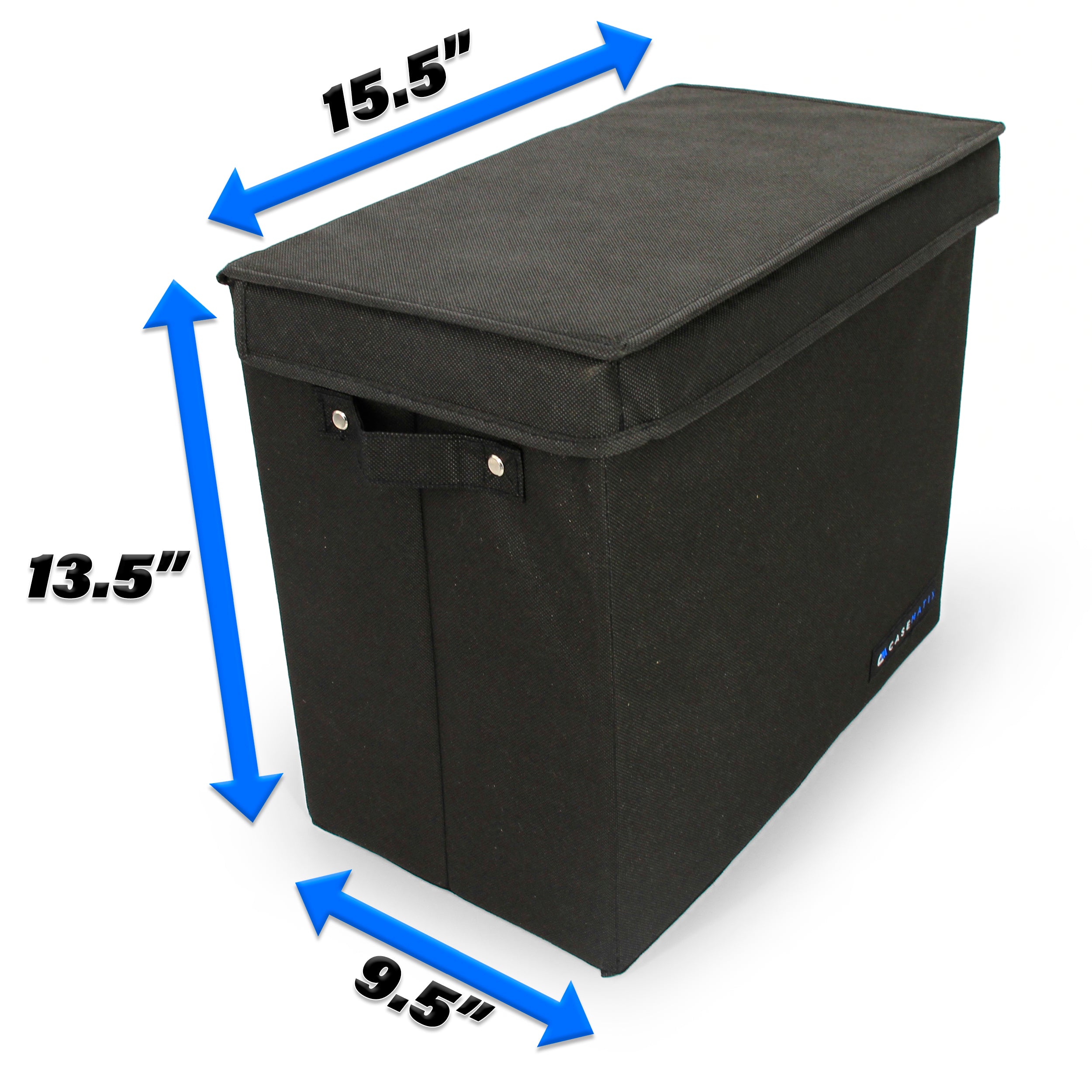 CASEMATIX Graded Comic Book Storage Case - Holds 28 CGC Graded Comics, Lightweight Comic Bin with 3 Removable Partitions | Perfect for Comic Collectors & Conventions