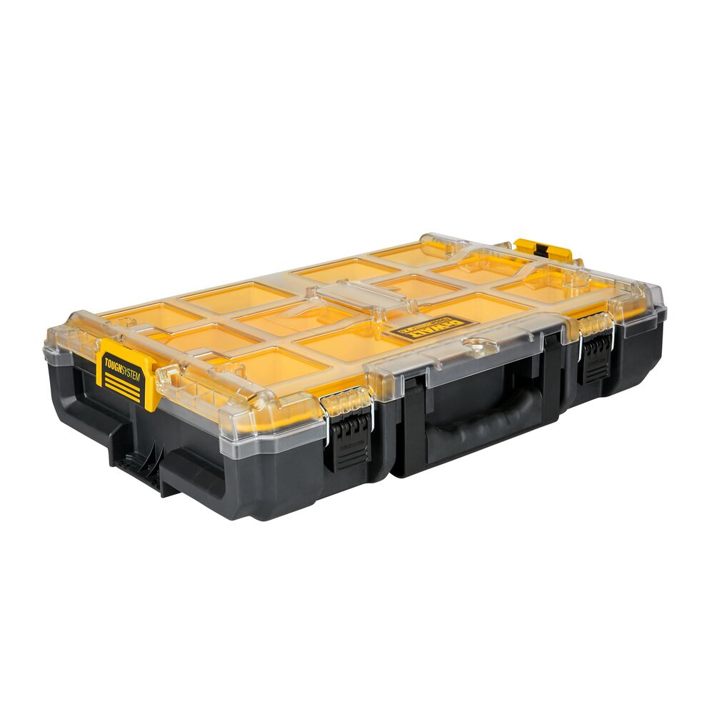 DeWALT DWST08040 ToughSystem 2.0 Full Size Tool Organizer with IP65 Waterproof Rating - Perfect for Construction Sites, Workshops & Outdoor Job Storage