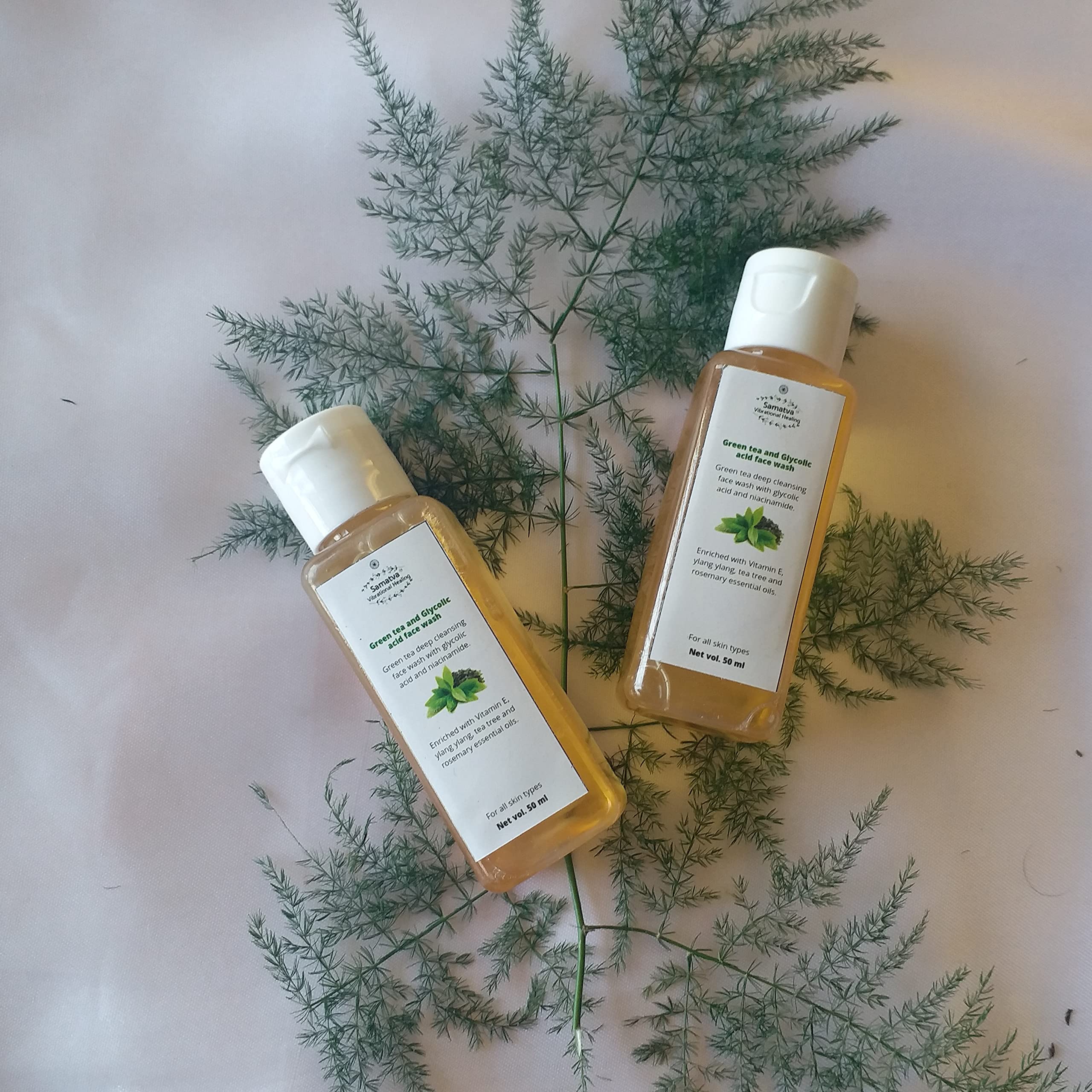 Best Glycolic Acid Face Wash with Green Tea Extract for Acne & Exfoliation - Gentle Daily Cleanser for Oily & Sensitive Skin - Perfect for Morning & Night Skincare Routine