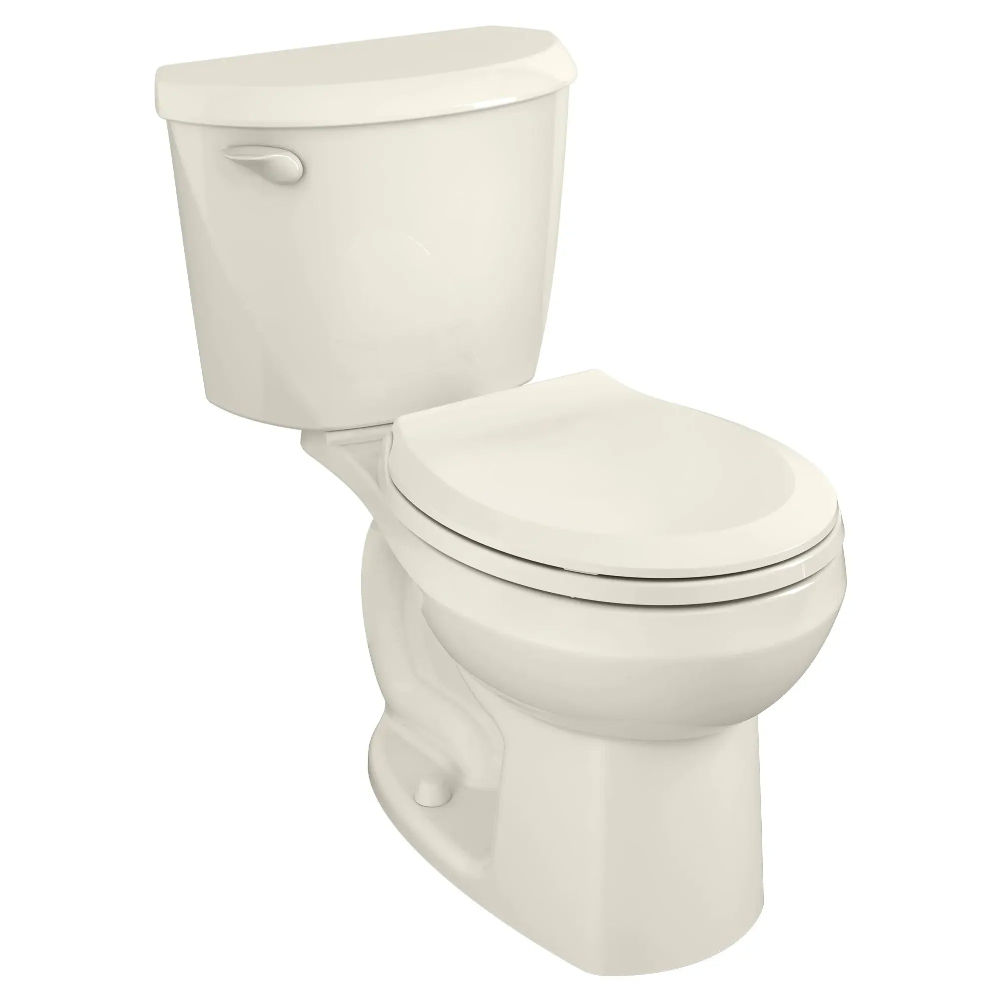 Colony® Two-Piece 1.6 GPF/6.0 LPF Standard Height Round Front Toilet Bowl Without Seat - Perfect for Small Bathrooms & Water-Efficient Homes