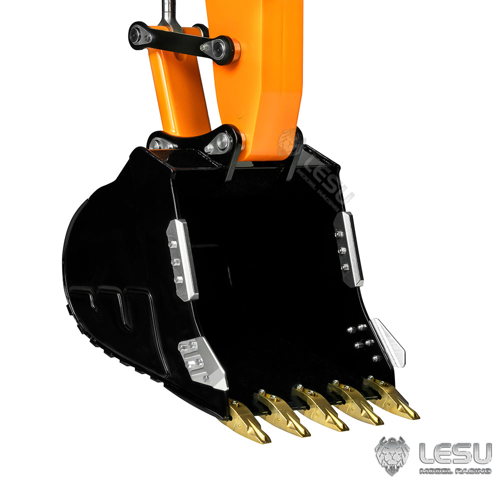 1/14 Scale Metal LESU RC Hydraulic Excavator ET26B - 2 Arms Remote Controlled Digger DIY Assembly Model for Construction Simulation & Hobby Collectors - Perfect for RC Enthusiasts, Construction Toy Lovers, and DIY Model Builders