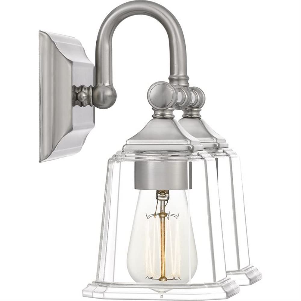 2-Light Transitional Bathroom Vanity Light Fixture - Polished Chrome Finish - Modern Bathroom Lighting for Vanity Mirror - Perfect for Home, Hotel, and Spa Decor