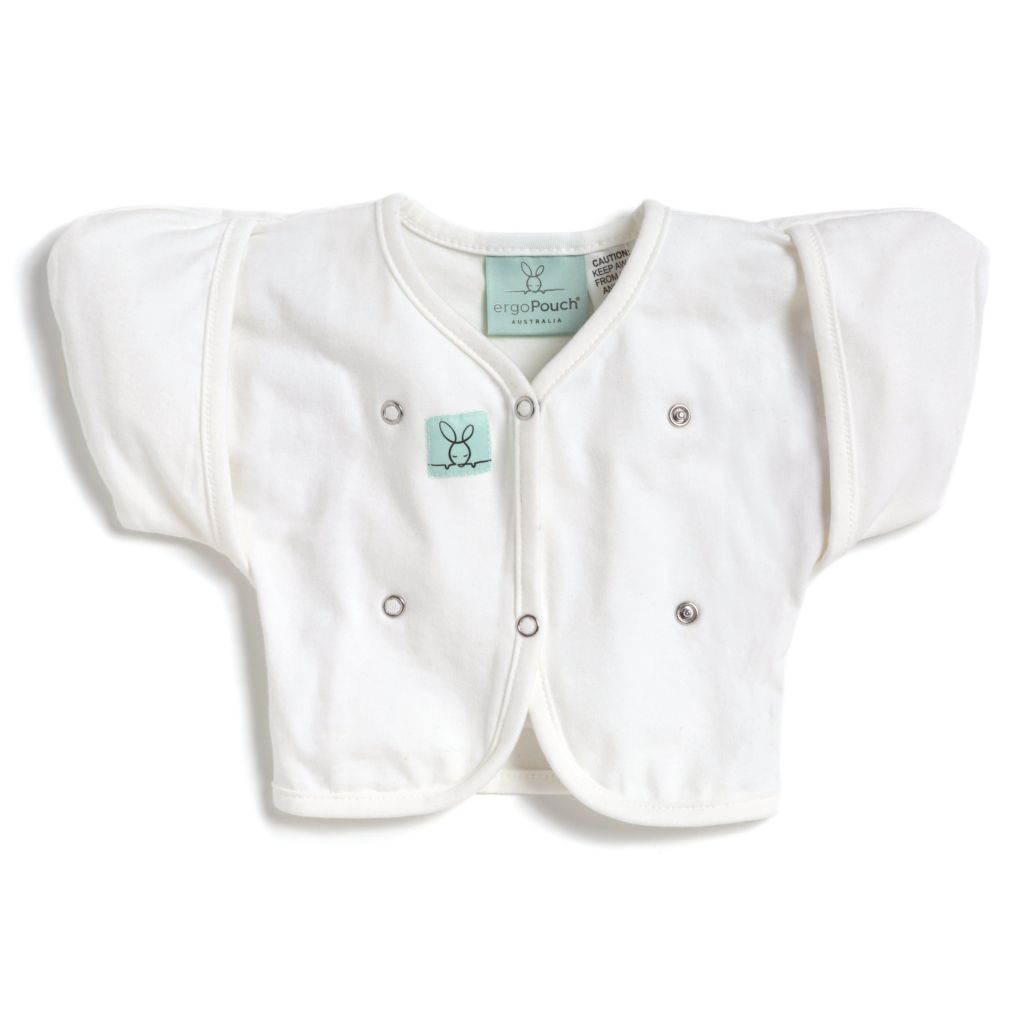 ergoPouch Butterfly Cardi Swaddle 0.2 TOG - Lightweight Baby Wrap for Newborns - Perfect for Nursery, Daycare & On-the-Go Comfort