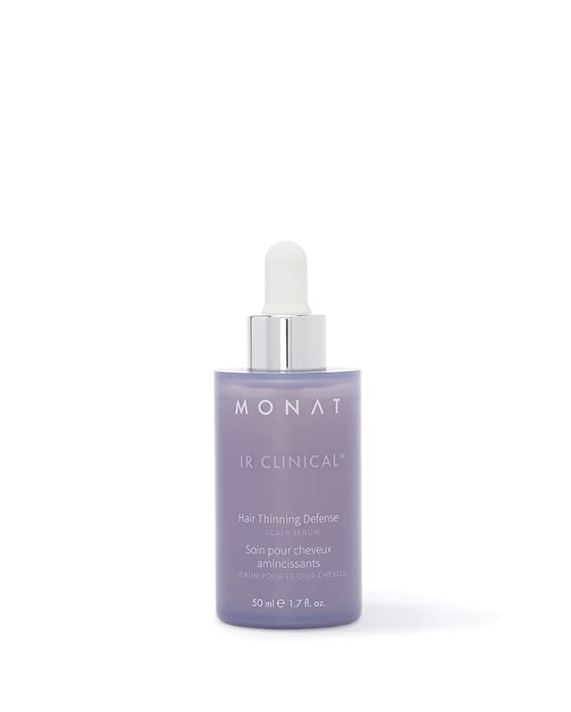 Monat IR Clinical System Thickening Hair Care Set - Volumizing Shampoo, Conditioner & Scalp Serum for Thicker Hair | For Men & Women with Fine or Thinning Hair | At-Home Hair Growth Treatment
