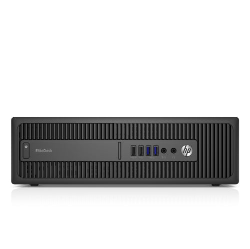 HP EliteDesk 800 G2 SFF Business Desktop Computer - Intel Core i5-6500 Quad-Core 3.6GHz, 16GB DDR3 RAM, 512GB SSD, WiFi, Windows 10 Pro - Triple Monitor Support for Office & Home Use