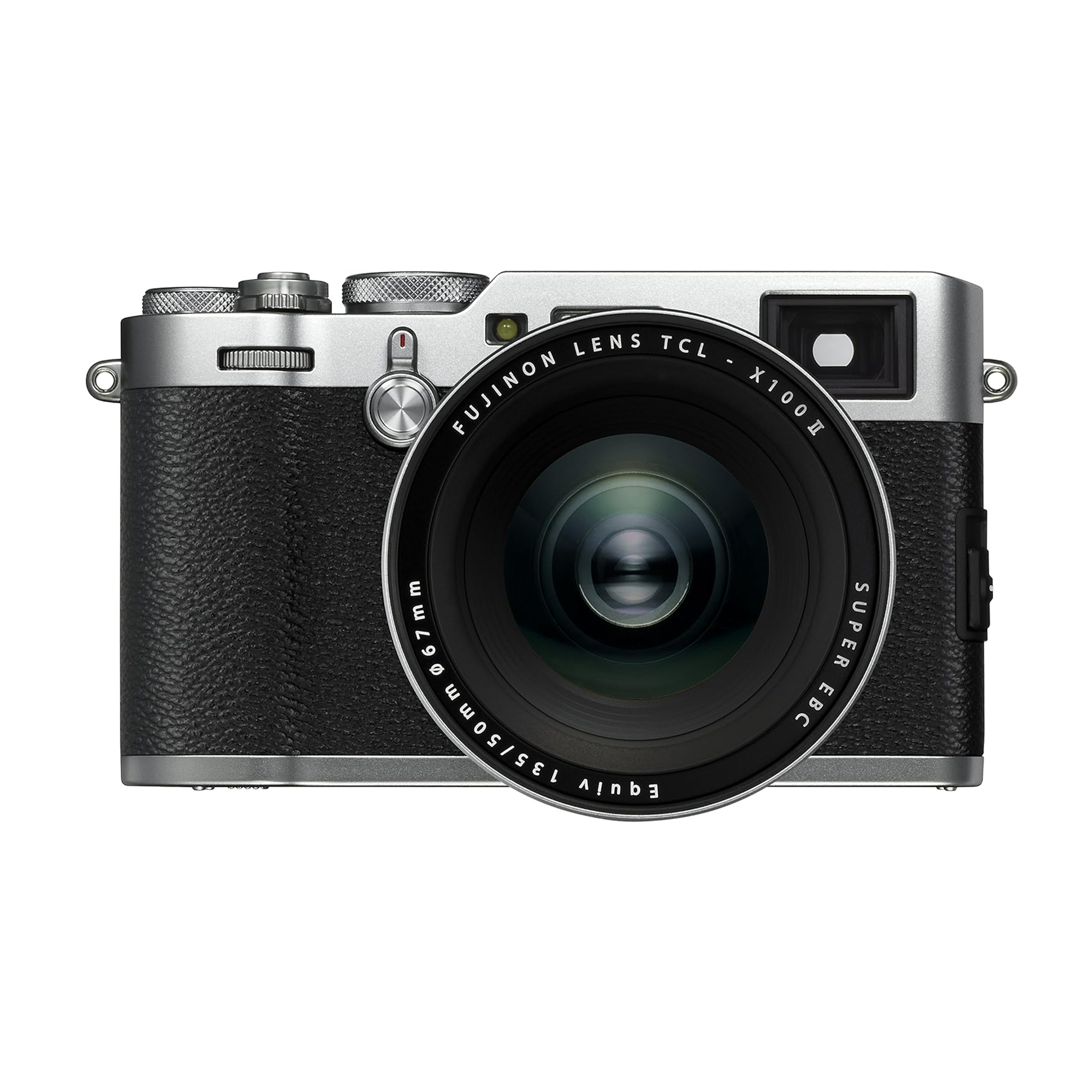 Fujifilm TCL-X100 II Telephoto Conversion Lens for X100V/X100F Cameras - Silver | Enhance Zoom & Image Quality for Travel & Street Photography