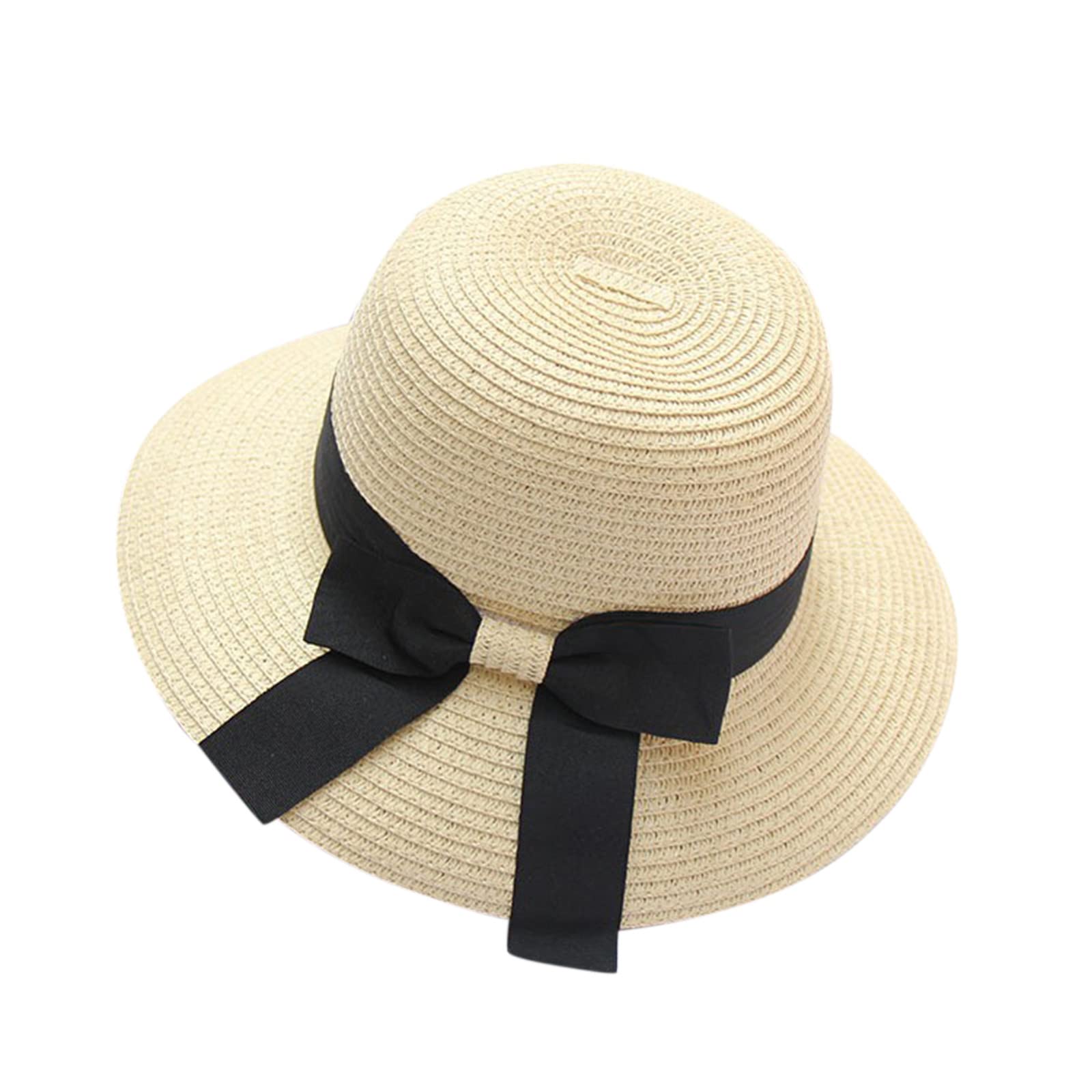 Hydro Cooling Sun Hat for Men & Women - Wide Brim Straw Beach Hat for Summer - UV Protection Sun Cap for Outdoor, Travel, and Beach Activities
