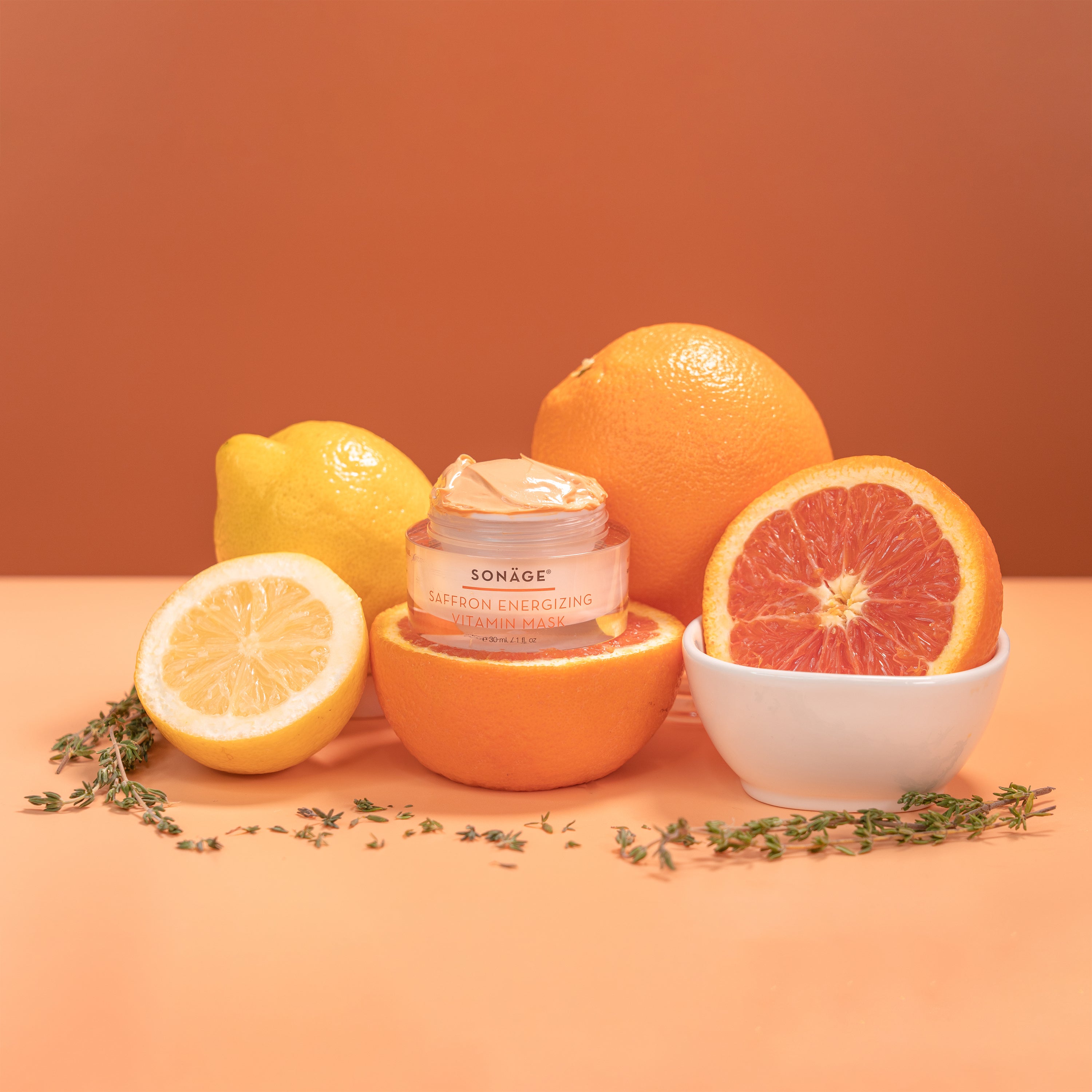Premium Saffron Vitamin Face Mask - Energizing & Brightening Skincare Treatment for Glowing Skin - Wholesale Bulk - Perfect for Spa, Salon & Home Use