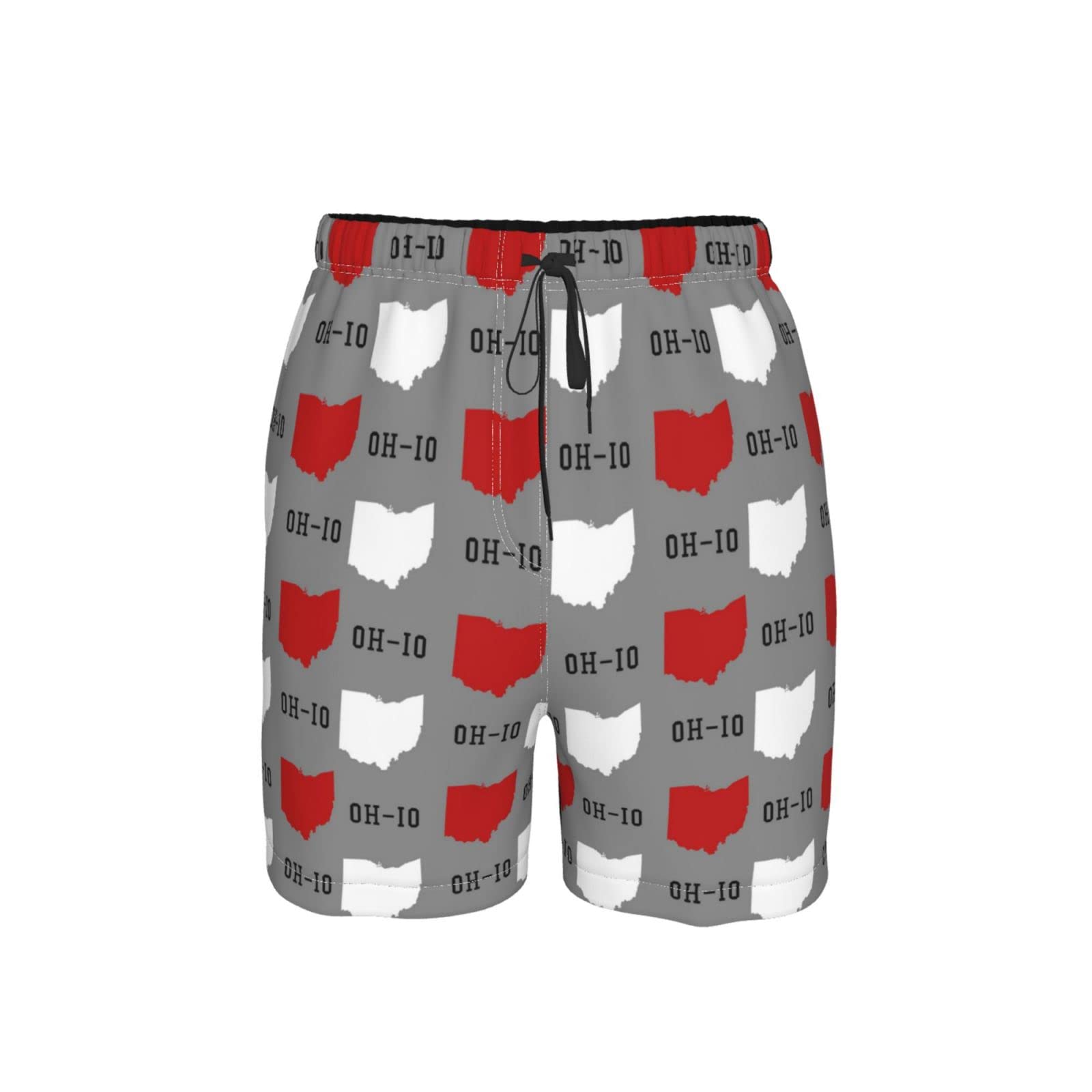LAONIU Men's Quick-Dry Swim Trunks - Octopus Kraken Monster Print Beach Shorts for Swimming, Surfing & Casual Wear - Lightweight Bathing Suit for Pool, Vacation & Summer Activities
