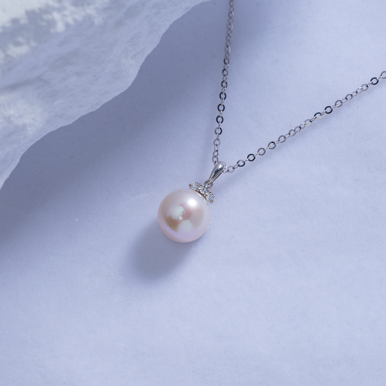 18K Solid Gold Freshwater Pearl Necklace - Elegant Dainty Jewelry Gift for Women - Perfect for Weddings, Anniversaries & Special Occasions