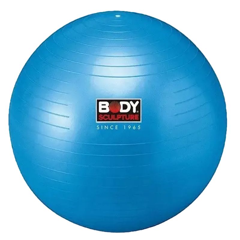 Body Sculpture 65cm Anti-Burst Exercise Ball for Yoga, Pilates & Home Workouts - Perfect for Fitness, Stability Training & Pregnancy Exercise