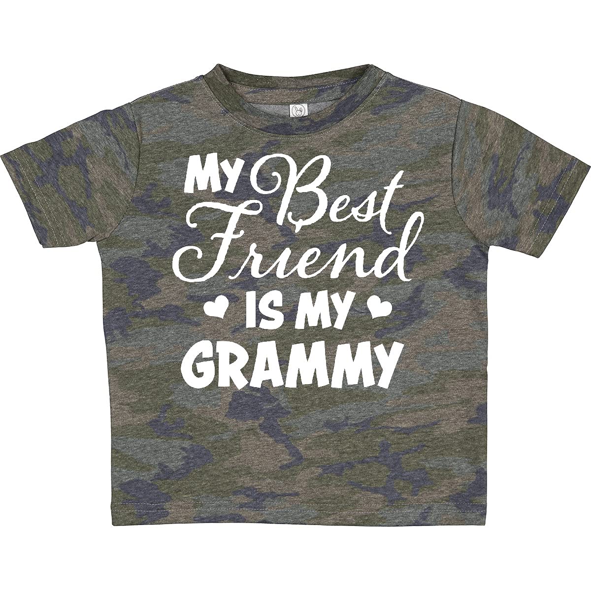 My Best Friend is My Grammy with Hearts Toddler T-Shirt - Perfect for Family Gatherings & Grandparents Day