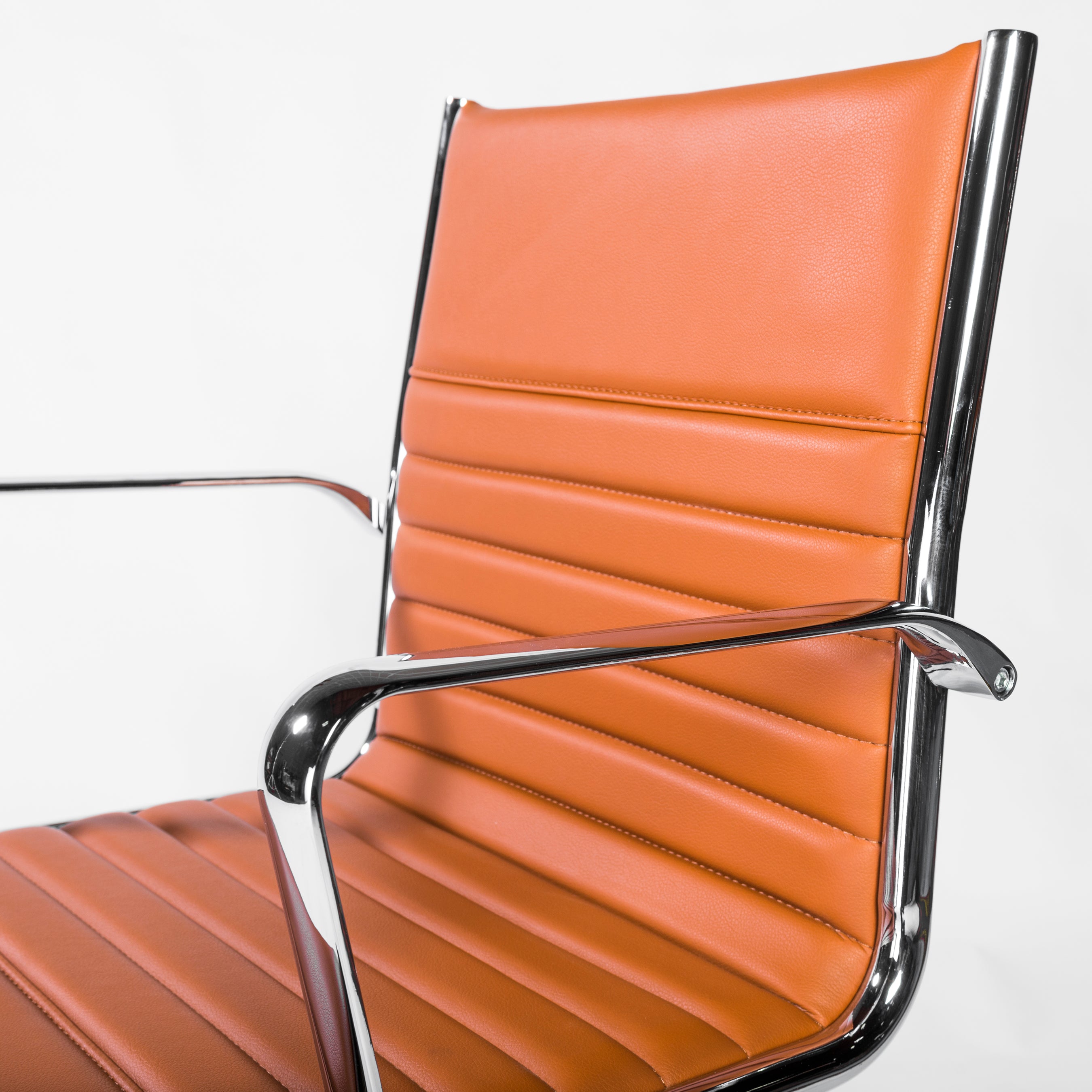 Dirk Low Back Office Chair with Chromed Steel Base - Ergonomic Mesh Desk Chair for Home & Office Workspaces - Perfect for Long Hours of Computer Work, Gaming, and Study Sessions