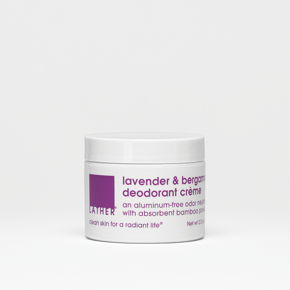 Organic Lavender & Bergamot Deodorant Cream for Women & Men - All-Natural, Aluminum-Free, Long-Lasting Odor Protection - Perfect for Sensitive Skin & Daily Use at Home, Work or Gym