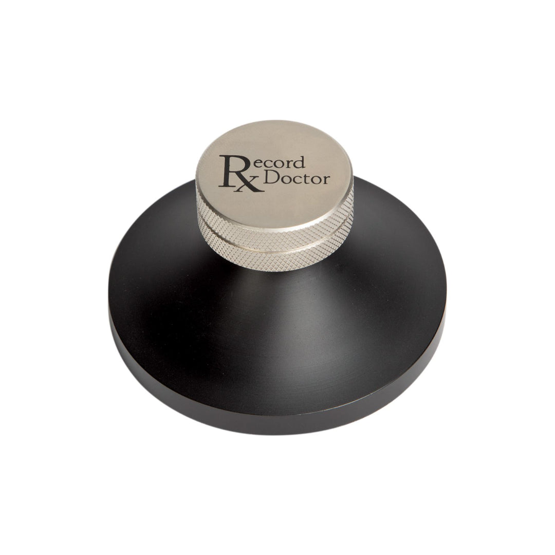 Record Doctor RDRC Standard Height Record Clamp (Black) – Open Box Clearance – Perfect for Vinyl Record Players & Turntables to Reduce Vibration & Improve Sound Quality
