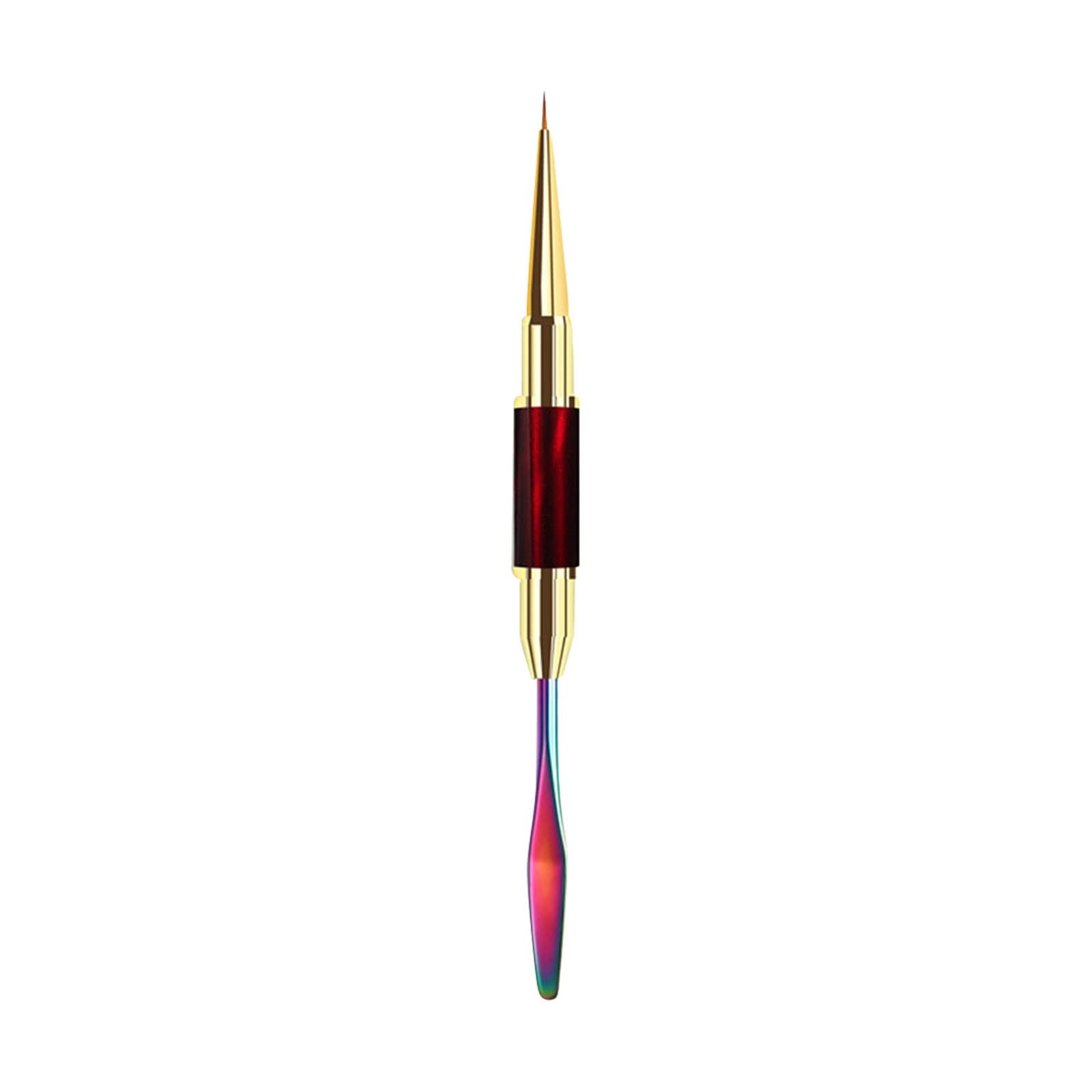 3D Nail Brushes Set - Professional Double Headed Gel Polish & Dotting Pen Kit for French Manicure, Nail Art Designs | Perfect for Home Salon & Professional Nail Artists