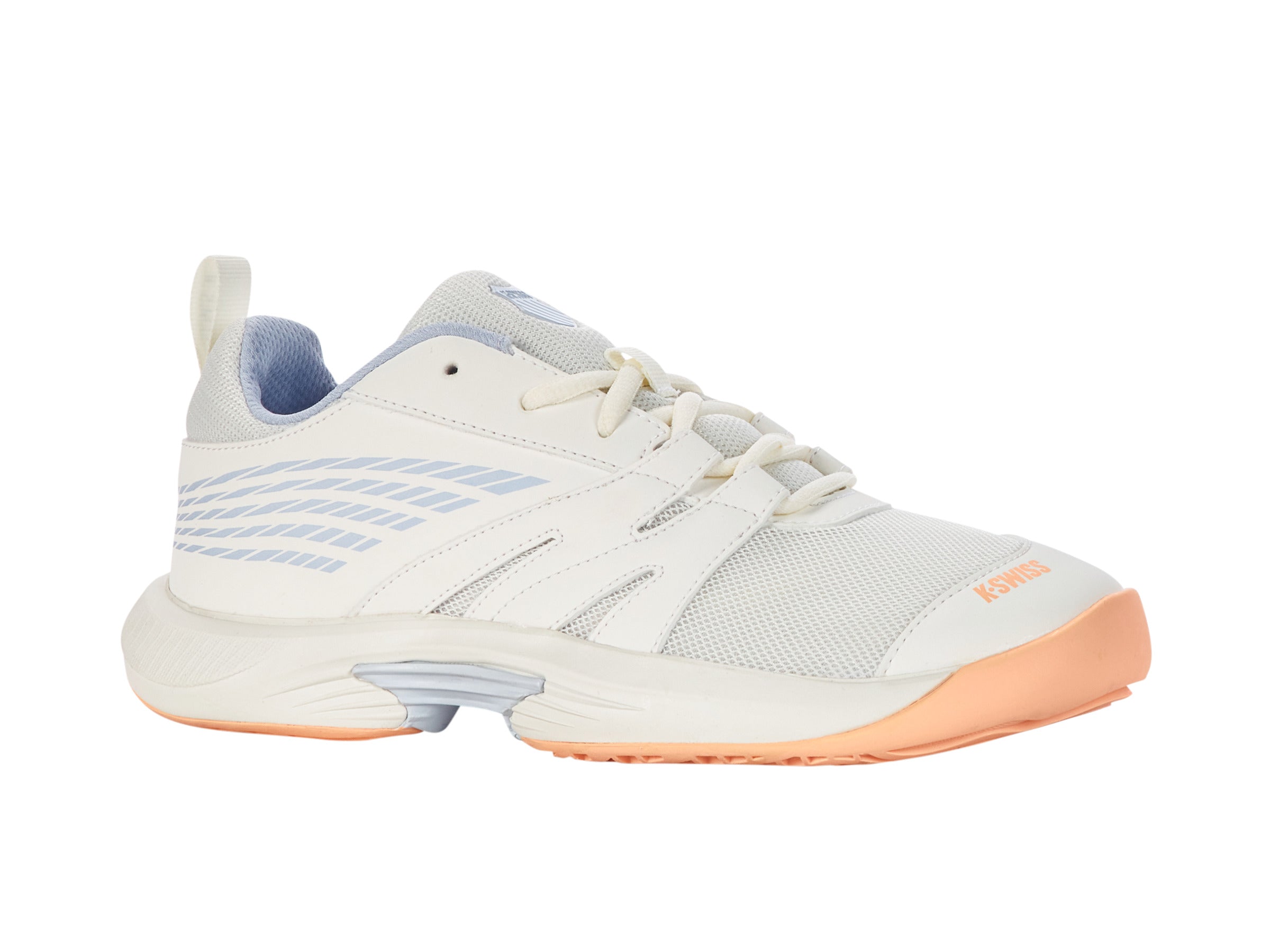 SPEEDTRAC Running Shoes for Women - Lightweight & Breathable - STAR WHITE/WHITE ONYX/PEACH FUZZ - Perfect for Jogging, Gym Workouts & Daily Wear