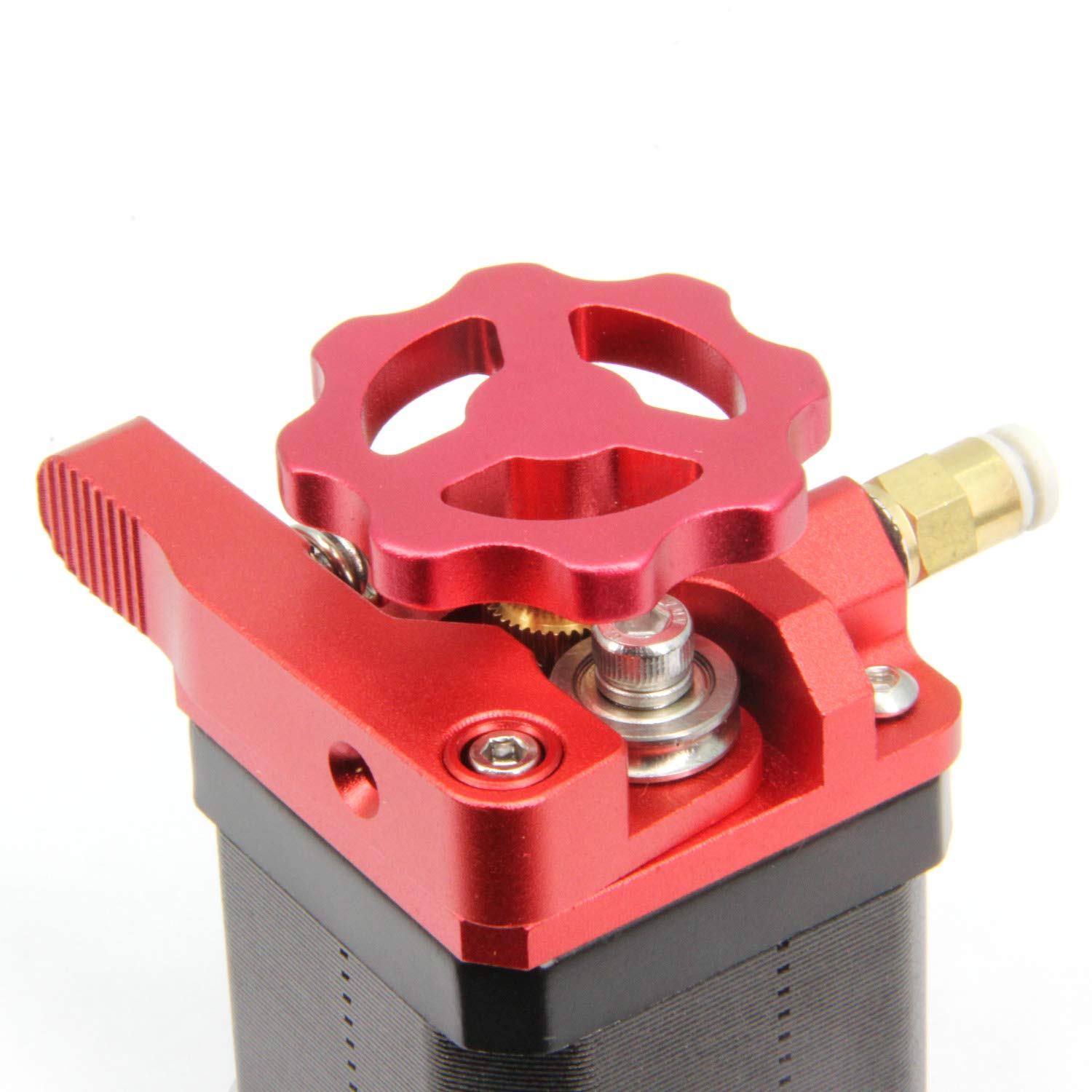 37mm Aluminum Extruder Hand Twist Nut for CR-10/Ender-3 3D Printers - Perfect for Filament Feeding & Maintenance