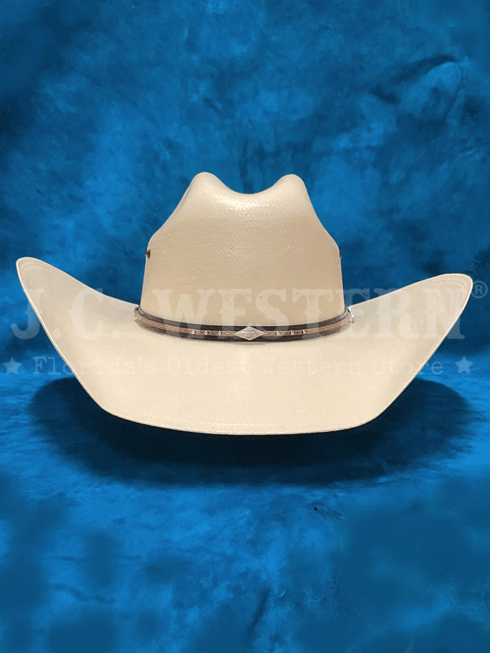 Justin JS1330BELT4404 20X Belton Toyo Straw Western Hat in Ivory - Perfect for Country Music Festivals, Rodeos & Summer Outdoor Adventures