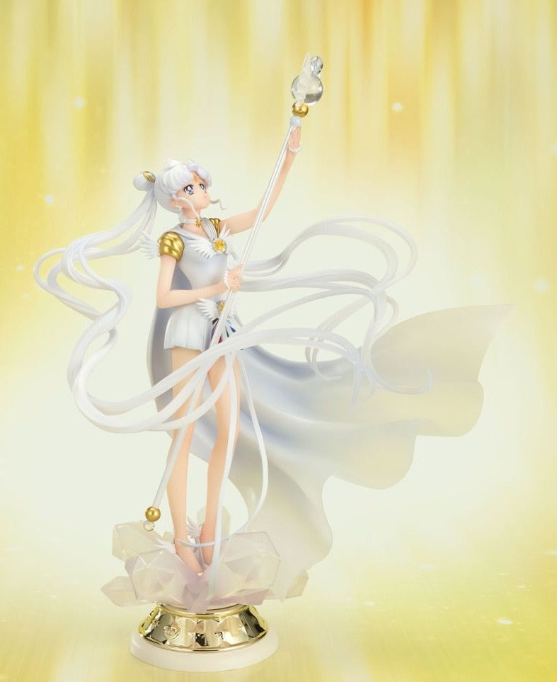 Figuarts Zero Chouette Pretty Guardian Sailor Moon Cosmos: The Movie Sailor Cosmos Action Figure - Darkness Calls to Light, Light Summons Darkness - Anime Collectible for Fans & Display