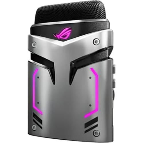 ASUS VGA NVIDIA Condenser Microphone with Cardioid/Stereo Pattern & AURA Sync RGB Lighting - Perfect for Streaming, Gaming, Podcasting & Voice Recording